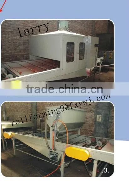 Stone-coated metal roof tile Making machine