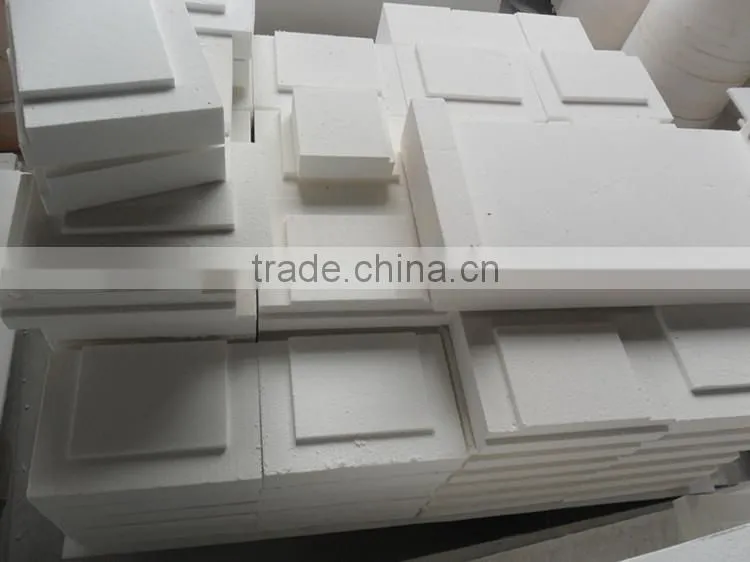 High temperature heat resistant fireplace ceramic fiber board