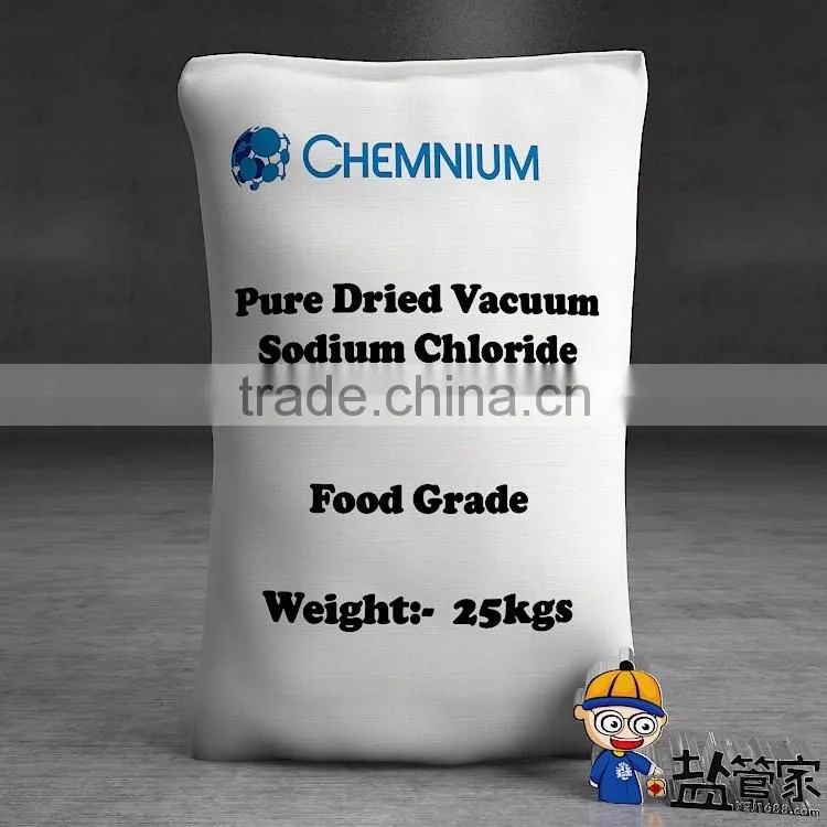 pure dired vacuum refined non-iodine rock salt