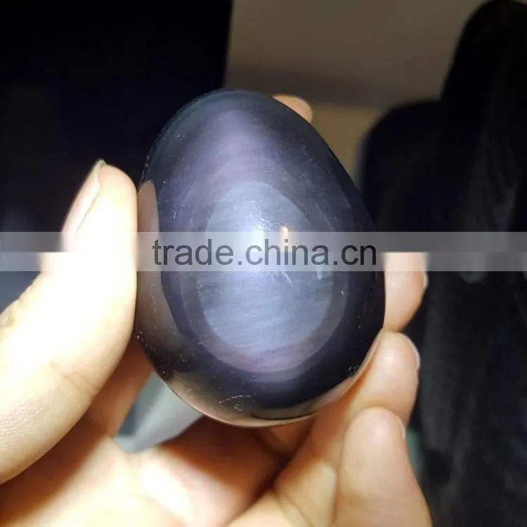 Rainbow Flashy Obsidian Eggs for Sale