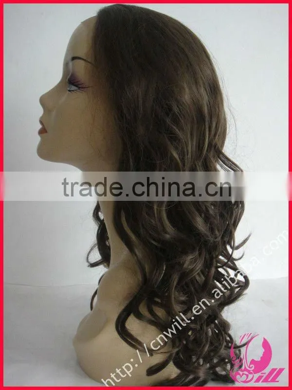 Jerry Curl Hair Wig Silk Top Full Lace Wigs Accept Samll Order