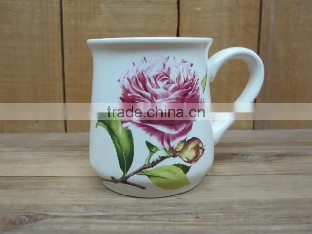 2016 cheap plain white ceramic mug and cup