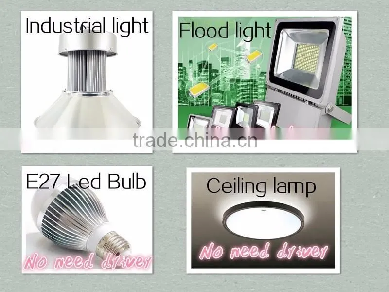 manufacturer of high voltage ring shape 10w 18w driverless led module with integrated IC driver for ceiling lamp