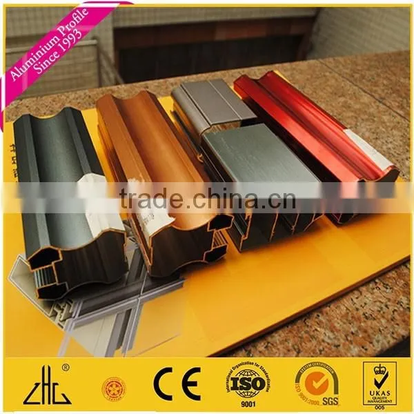 Wow!! polish aluminium profile frame OEM/ polishing anodized aluminium pole profile / polish brush aluminum kitchen door profile