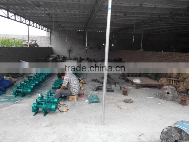 Kcd Multifunctional Electrical Motor Hoist Winch Wire Rope Hoist