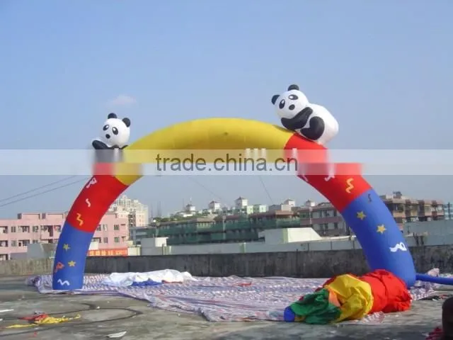 Popular commercial small advertising inflatable entrance arch