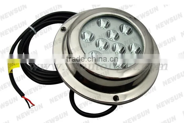 High Brightness 12v 27w LED Surface Mounted Pool Light Marine Light