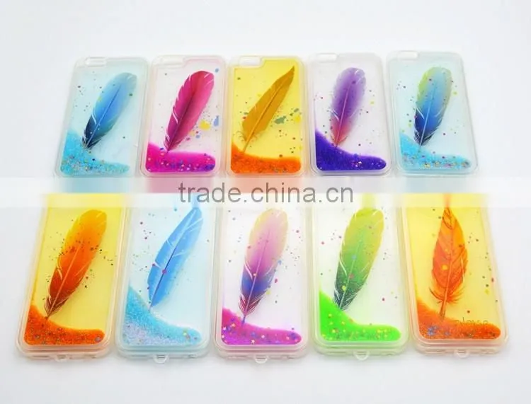 mobile phone accessory liquid glitter star case for MOTO G2