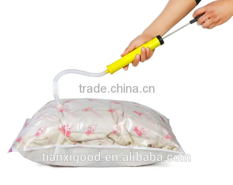 hot sell fashion PA+PE vacuum bag for mattress