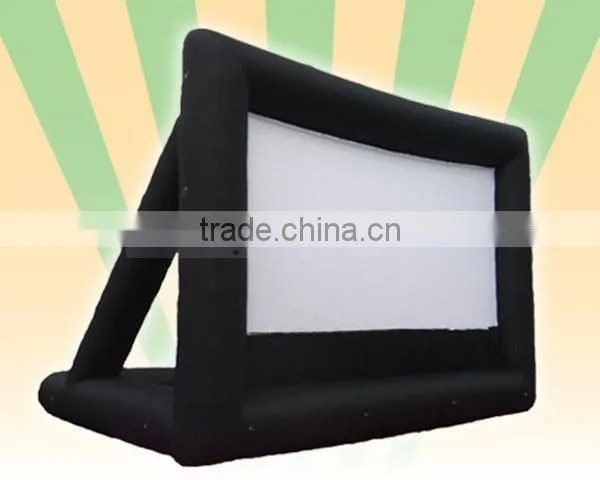 Hot-selling commercial rear projection inflatable movie screen
