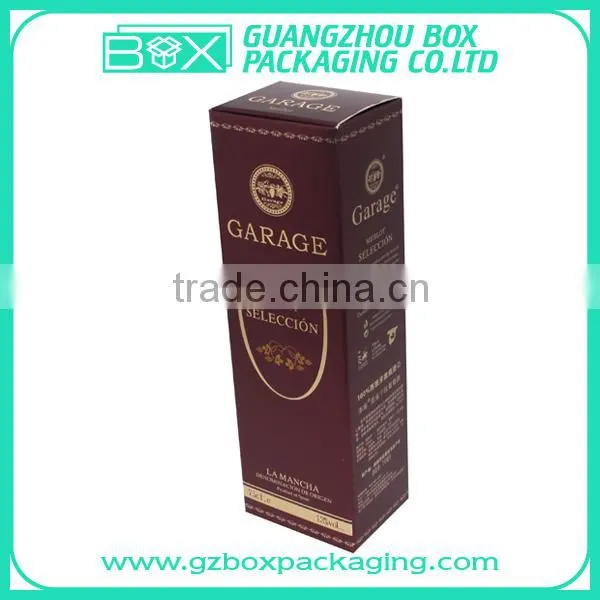 Fashion Hot Sale Simple Paper Wine Boxes