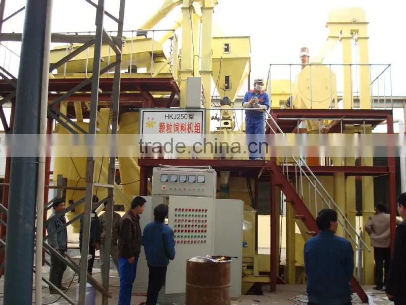 1 Ton Per Hour Ring Die Chicken Feed Pellet Making Machine with CE ISO and SGS Certificates