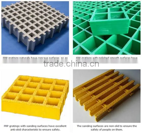 Long service life easy cut Fibreglass grating