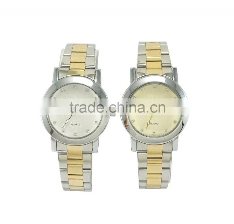 New developed models classical quartz women watches silver and gold color design wrist watch women