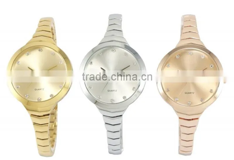 New Gold alloy Ladies watches china supplier custom watches
