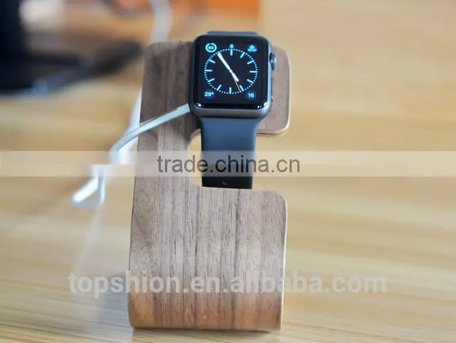 Wholesale for ipad iphone 6 wood stand charging stand holder multi-function, for apple watch wooden stand