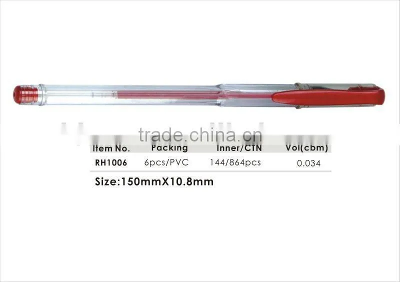 Pastel Color Hot Sale Gel Pen-RH1006/color gel ink pen