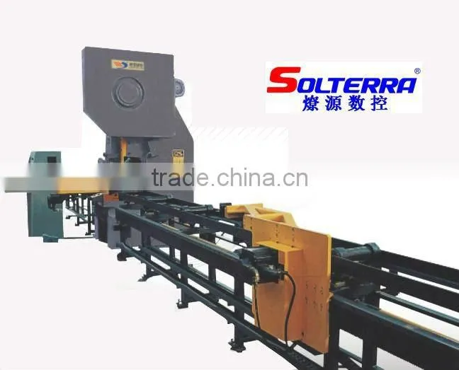 Semi auto cnc angle line for angle steel punching machine