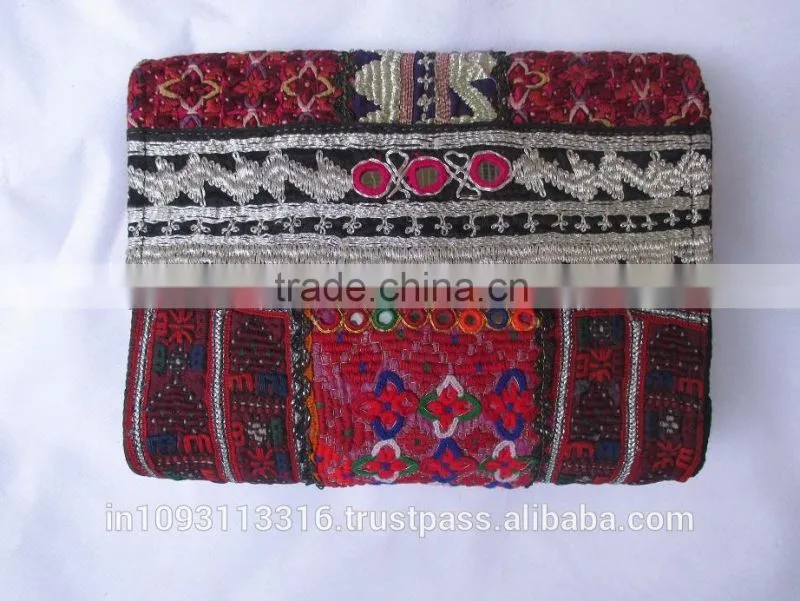 Latest 2015 INDIAN OLD VINTAGE ANTIQUE ETHNIC HANDMADE BANJARA TRIBAL BAG/TOTE BAG/CLUTCH BAG