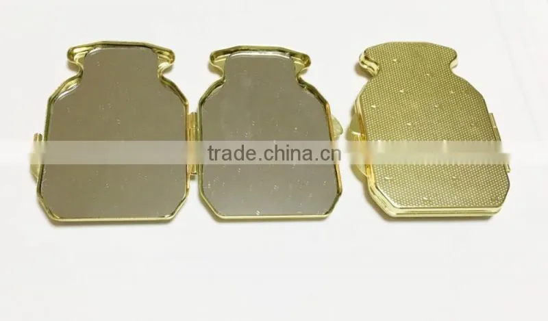 Square Fashion And Cheap Pocket Mirror For Promotional compact Mirror