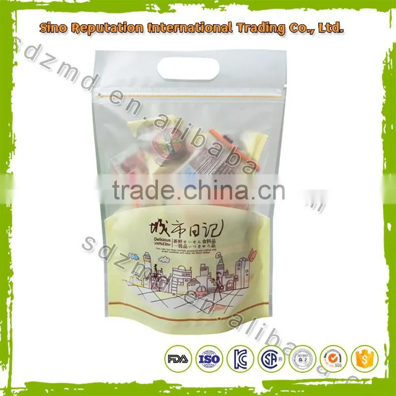 Plastic rice packaging bag with CE certificate