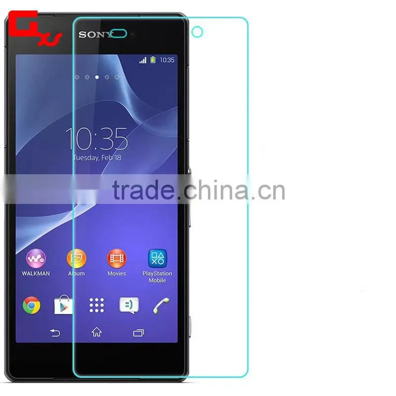 wholesale price mobile phone screen protective film for sony ultrathin tempered glass screen protector for sony z2