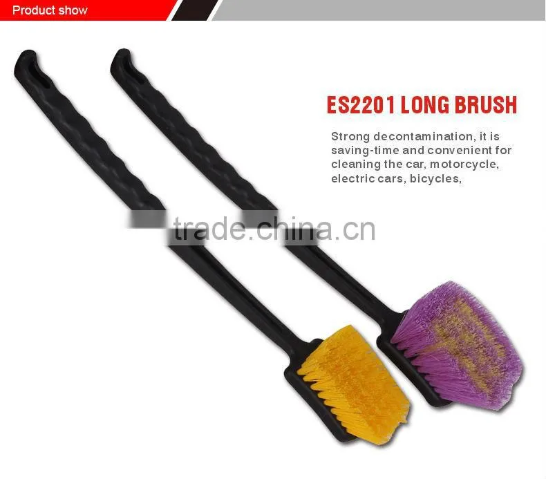 China BSCI car tyre cleaning brush, tyre brush, car wheel brush