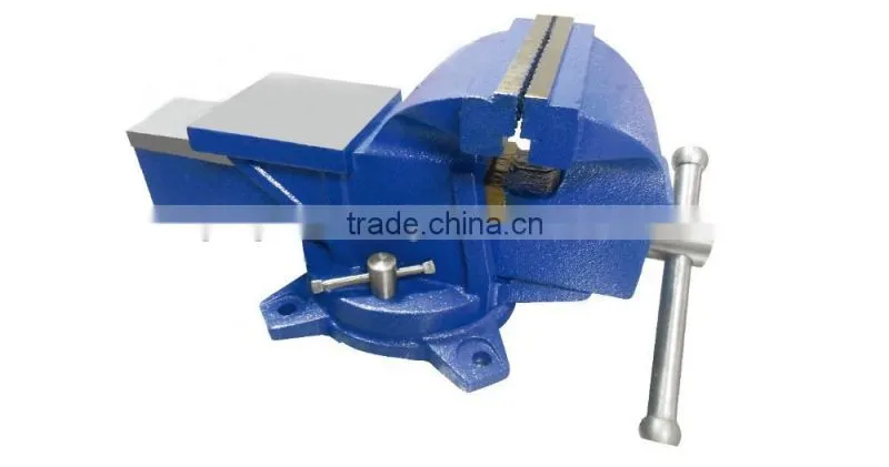 8" 200mm 28.5kgs French type swivel base Bench Vise with anvil