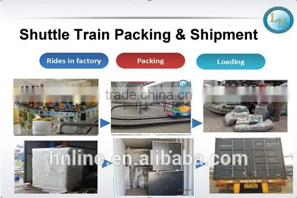 2016 Amusement park mini electric train amusement train rides high quality mini shuttle for sale