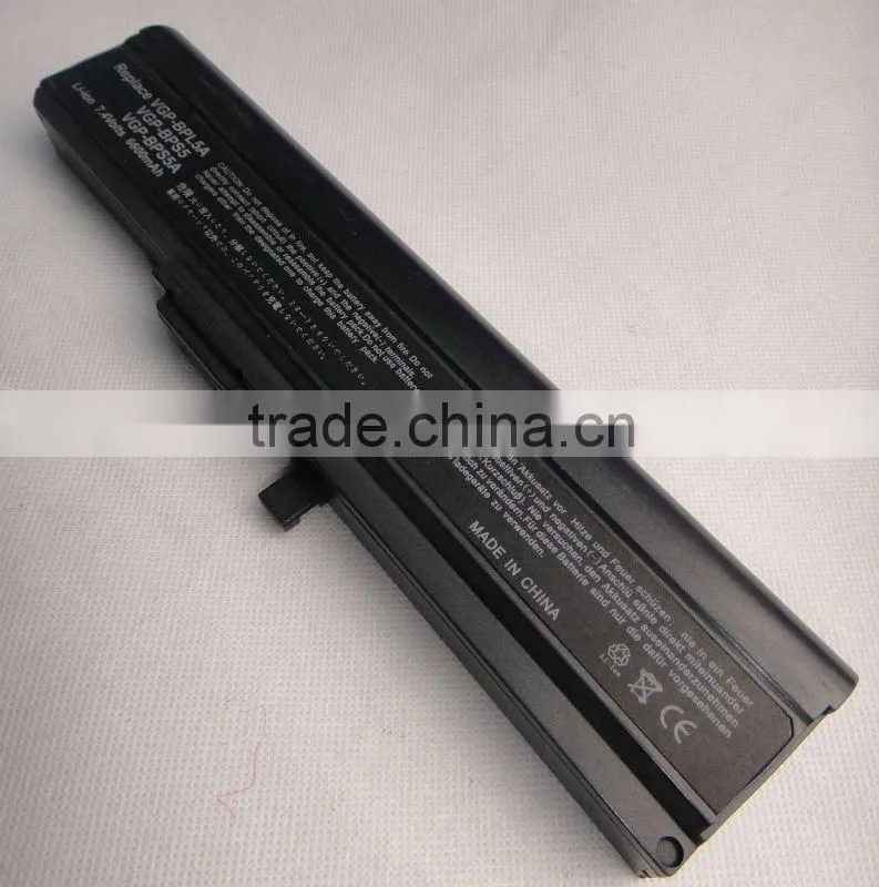 Good quality latpop battery fit for sony bps5 VGN-TXN27N/B / VAIO VGN-TXN27N/T / VAIO VGN-TXN2