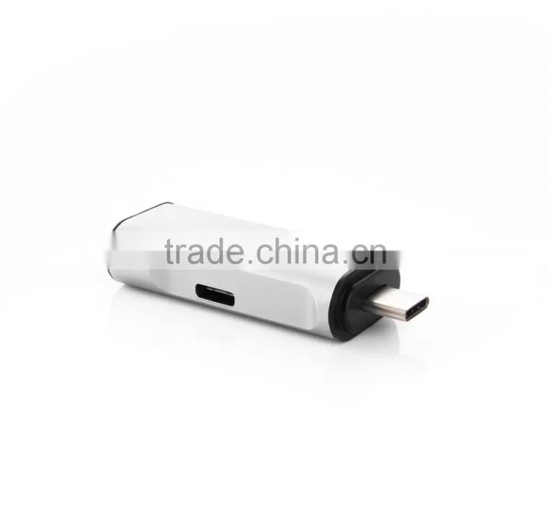Sidiou Group USB Type-C Charging Adapter 1*USB 3.0 + 1* USB Type-C charging port with PD Function