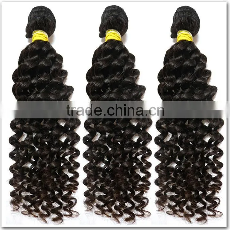 Hot sale Human Hair Deep curly virgin remy hair, tangle and shed free cheap cambodian virgin hair
