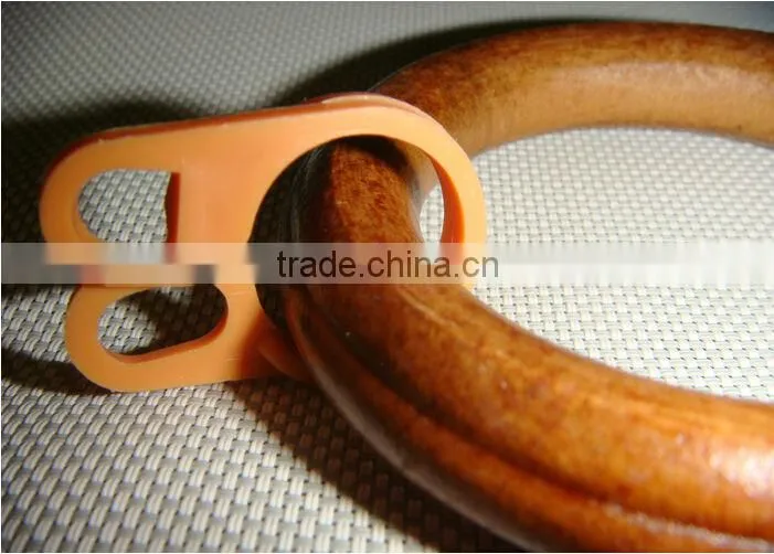 55MM Ebony Curtain Wood Ring For Crafts
