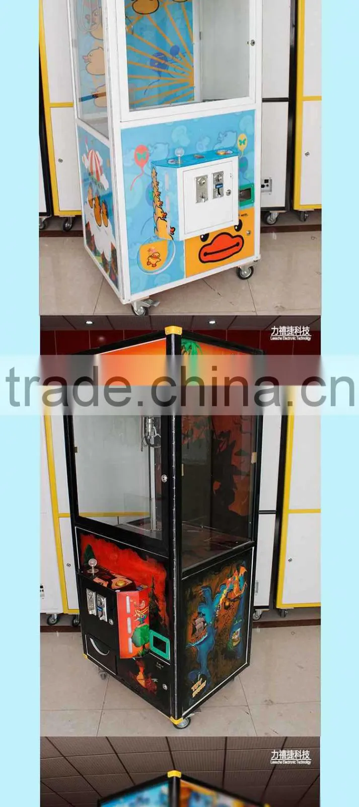 LSJQ-398 New style Candy vending machine toy crane machine coin operated game machine