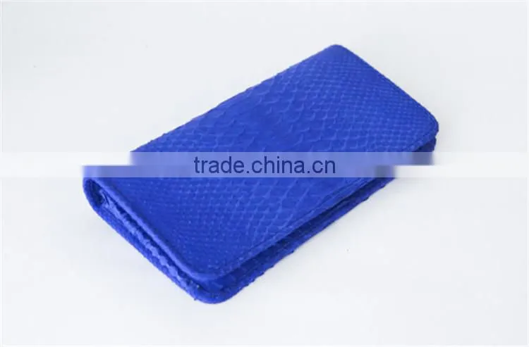 Custom New Python Snake Skin Genuine Leather Women Wallet 2015