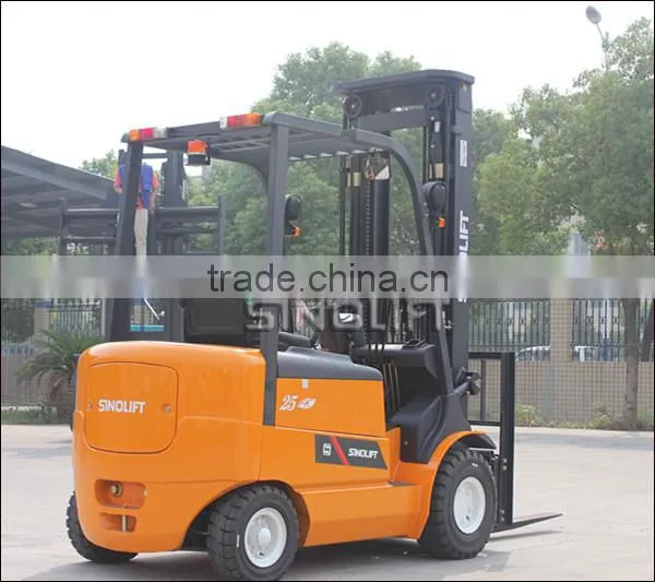 Hot - Four Wheels 1-3T Electric Forklift with CE