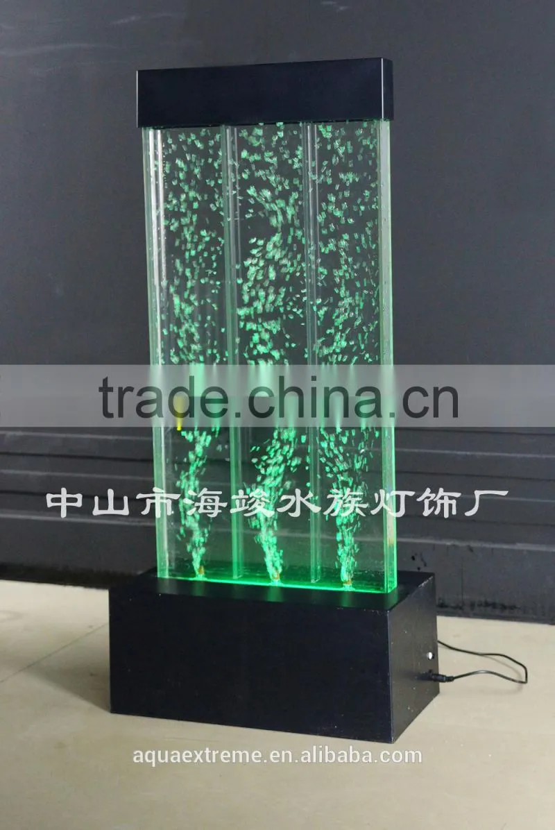 Aqua extreme Led lighting water bubble decoration with color changing, water bubble panel
