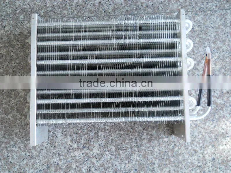 Finned tube evaporator