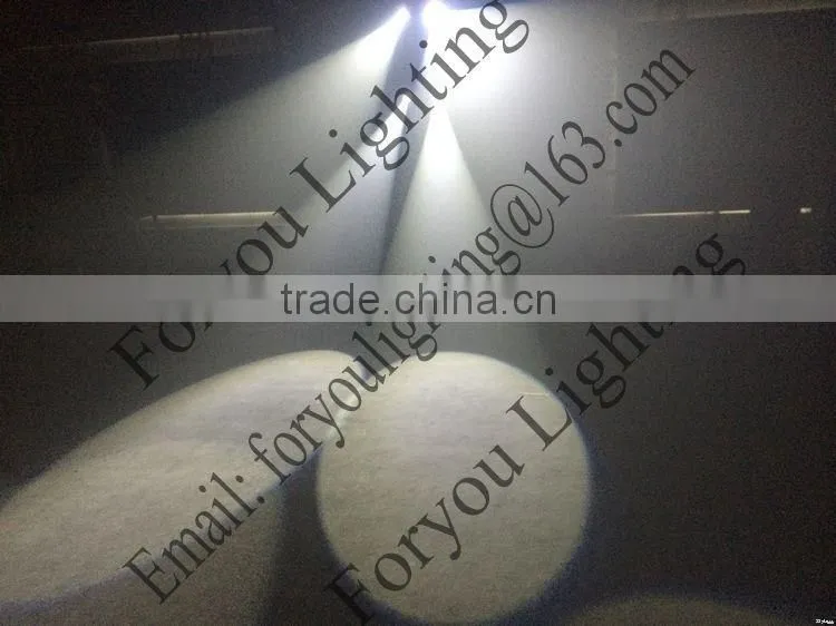 China supplier manufacture factory price 2*10w white leds show disco scanner effect light