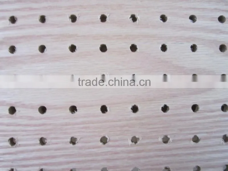 Veneer MDF peg board