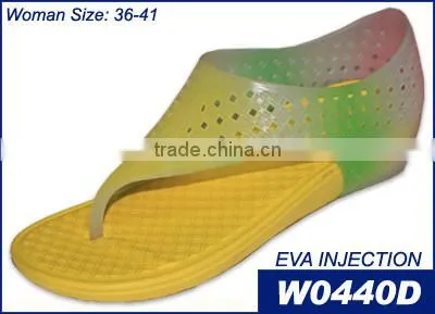 Clear PVC Women Jelly Sandals Clog