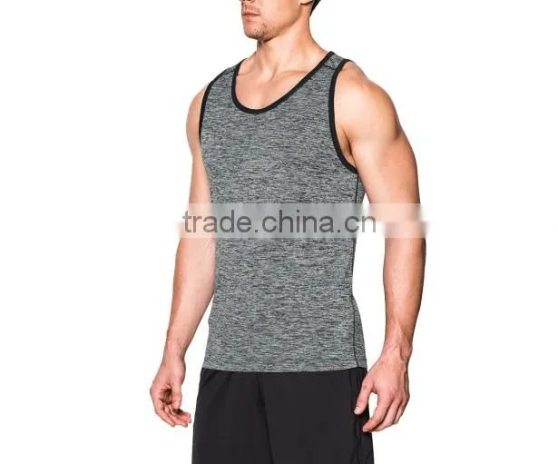 Wholesale custom blank running gym singlets for men