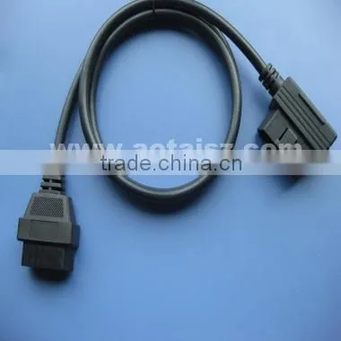 Customize Acceptacle Right Angle OBD-II Male to Housing Cable