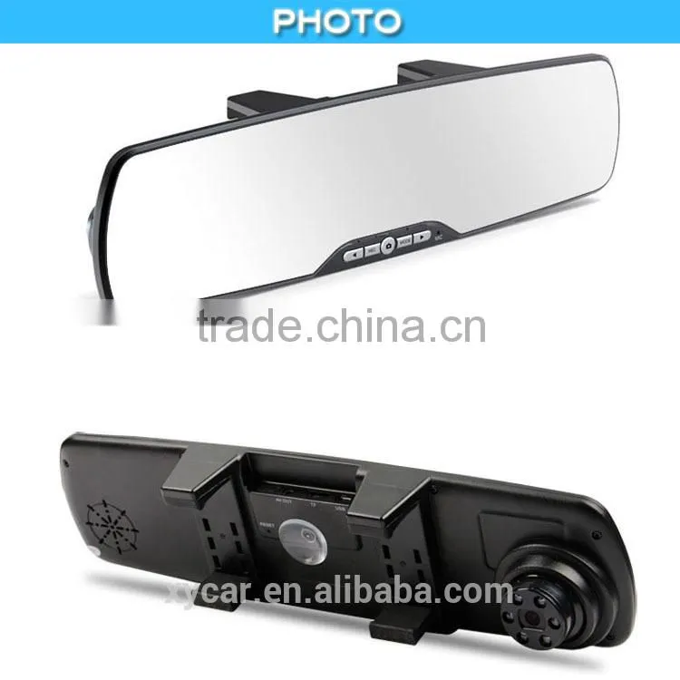 1080p hd Car Rearview Mirror DVR Full HD 1080P camera DVR XY-9618LDVR