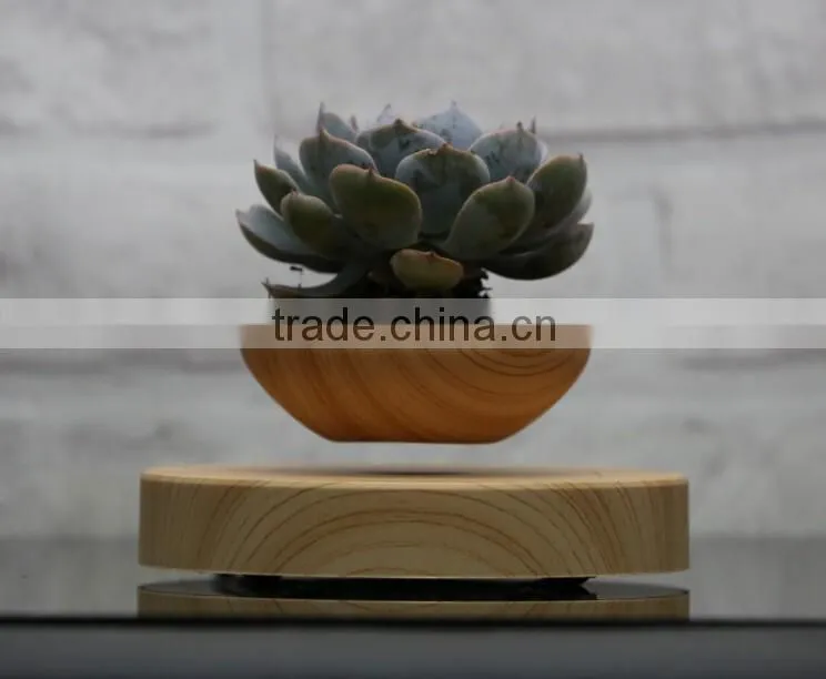 electric mini air levitating plant pots