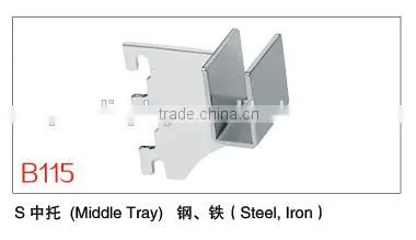 wall-mounted steel bracket for heating radiators