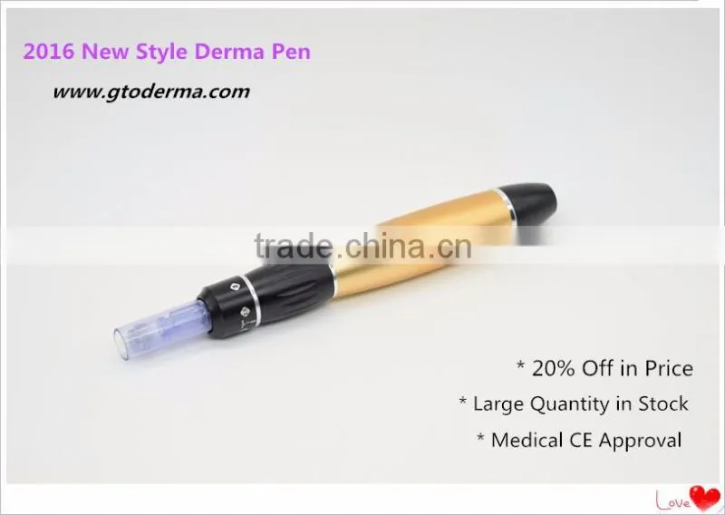 CE Certification and Derma Rolling System Type Microneedle Derma pen