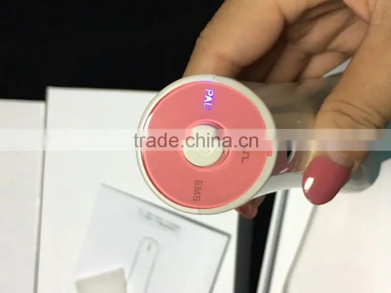 High frequency galvanic photon ultrasonic skin scrubber ion facial massage