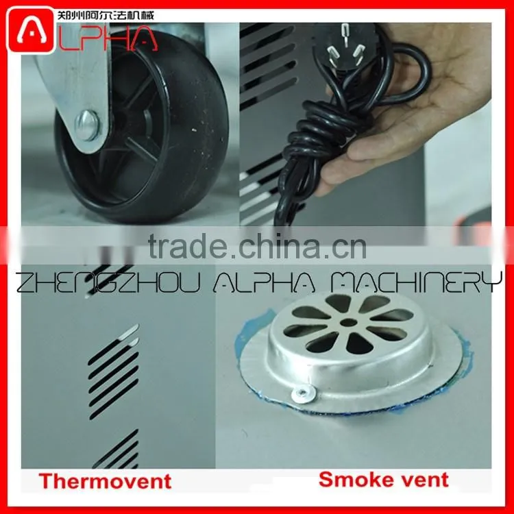 large capacity Stainless steel commercial nut roasting machine for spice& pepper