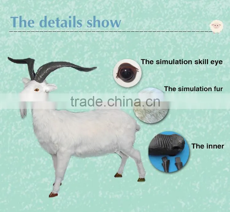 Realistic Taxidermy Replica life sized tiny sheep gifts